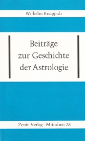Beiträge zur Geschichte der Astrologie