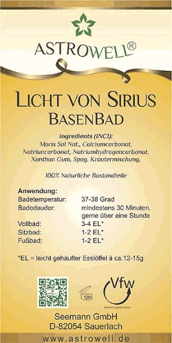 Licht von Sirius Basenbad