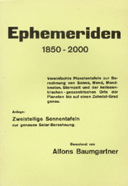 Ephemeriden 1850-2000