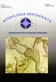 Astrologia Restaurata Ausgabe 2/2005