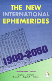 The New International Ephemerides 1900 - 2050